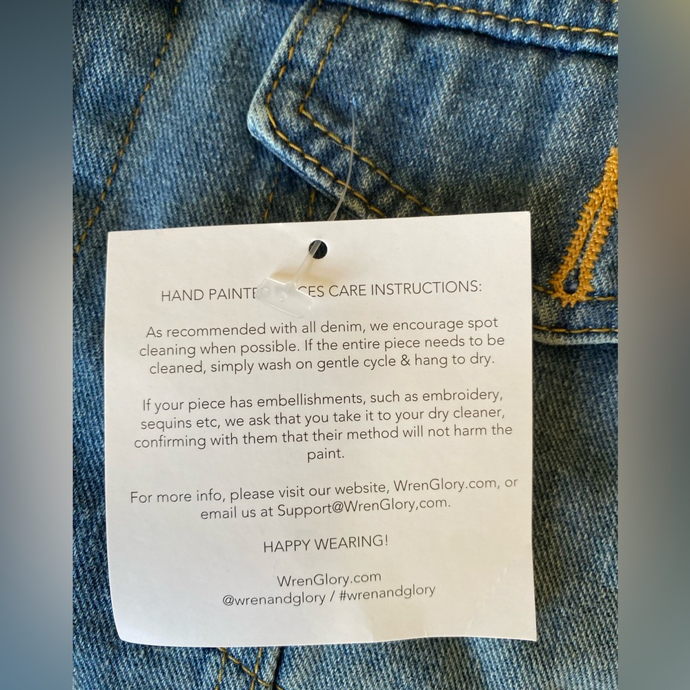 Wren + Glory Denim Jacket - Picture 3 of 10